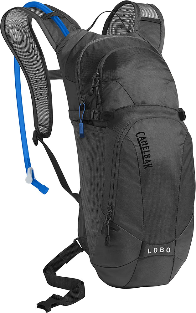 MOCHILA CAMELBAK LOBO 9 2 LTS GRIS NEGRO DAMA