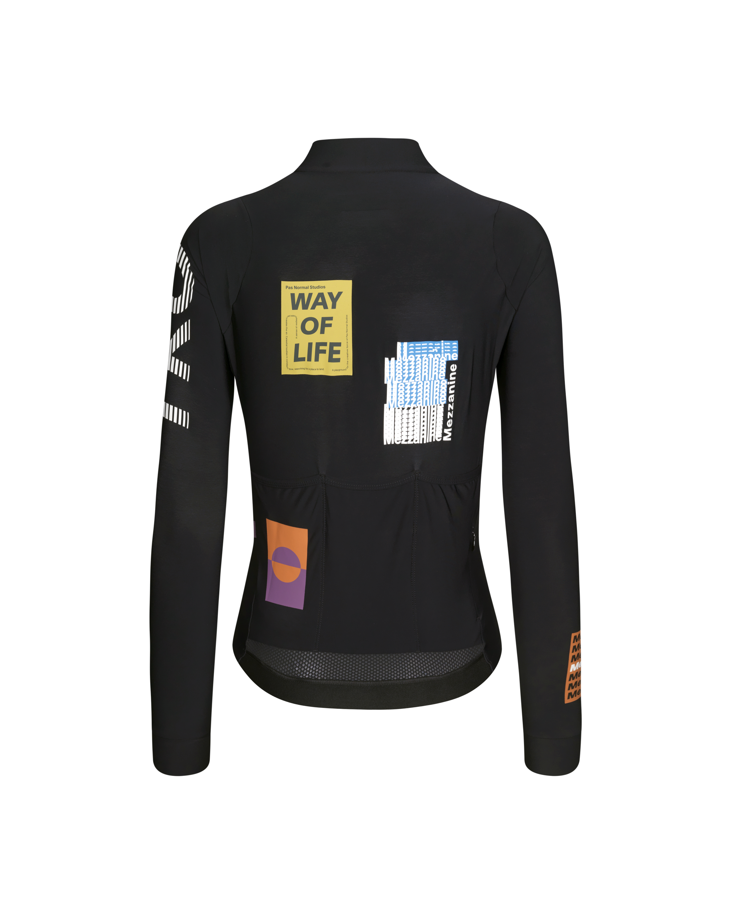 Women T.K.O. Mechanism Long Sleeve Jersey Black