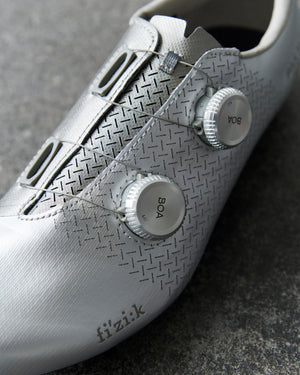 Pas Normal Studios x Fizik Road Shoe Silver 42.5