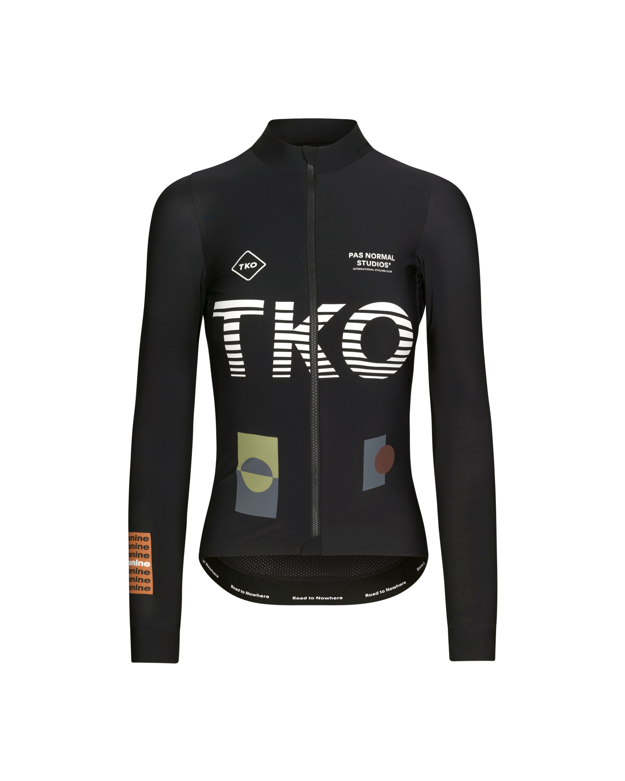 Women T.K.O. Mechanism Long Sleeve Jersey Black