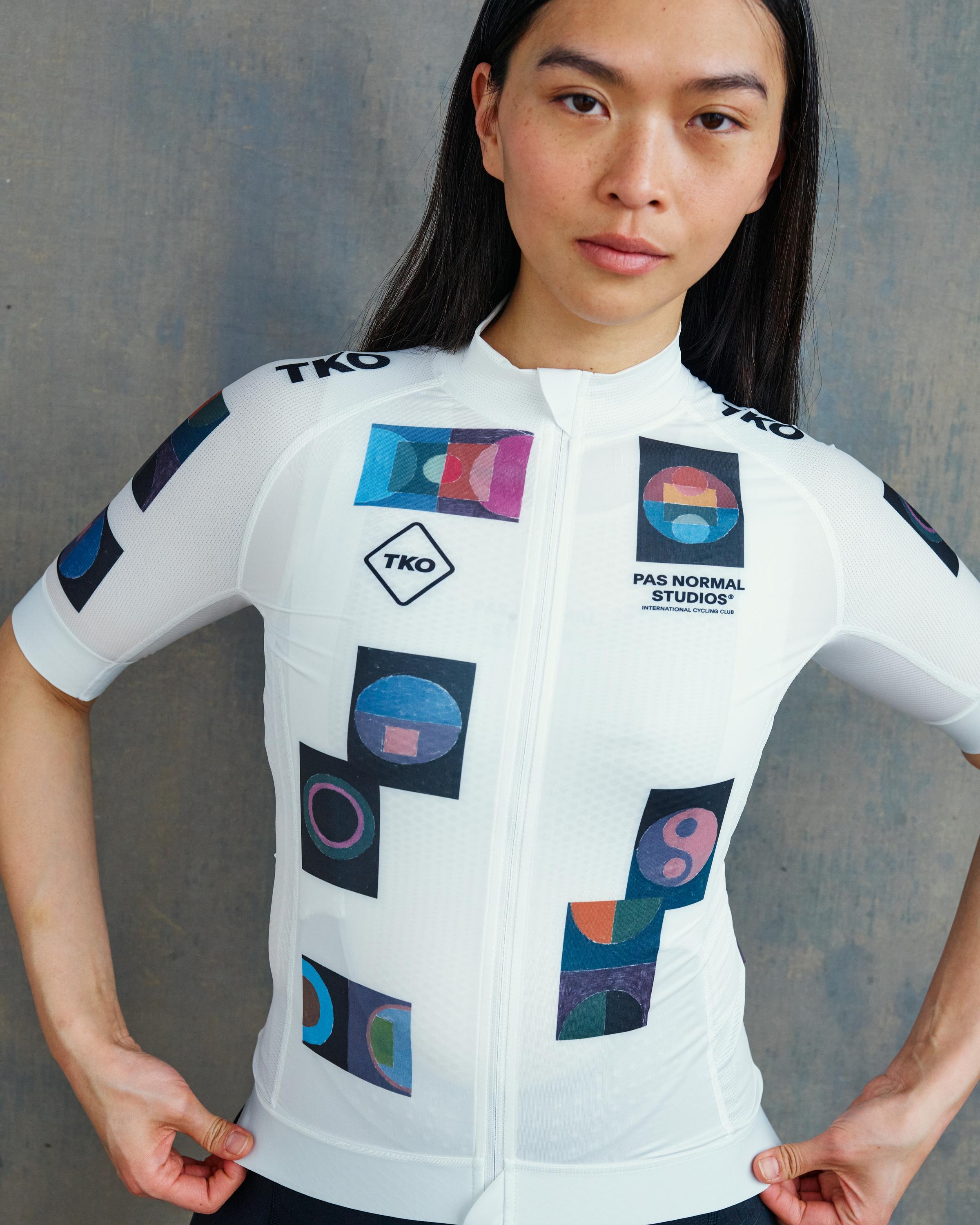 Women T.K.O. Mechanism Jersey White